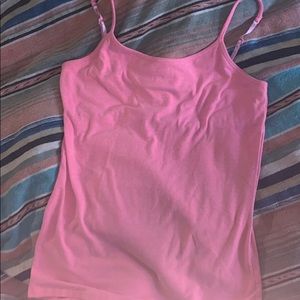 Vanity tank w/built in bra top